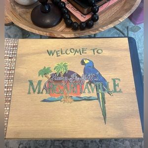 Jimmy Buffett-Margaritaville Orlando restaurant menu-Original from 1999